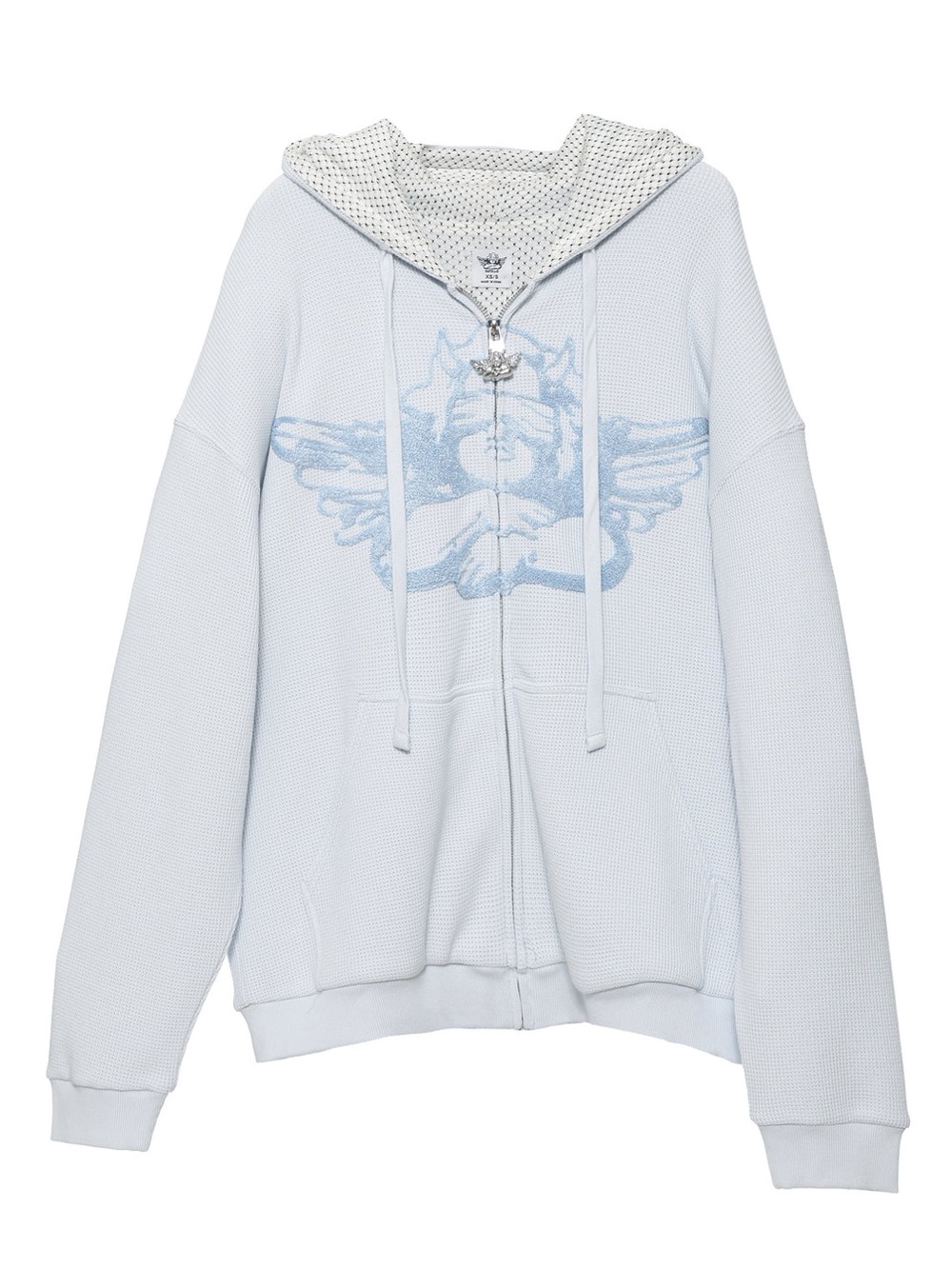 Boys Lie MADE WITH HEAVEN BLUES HARLEY ZIP UP M/L